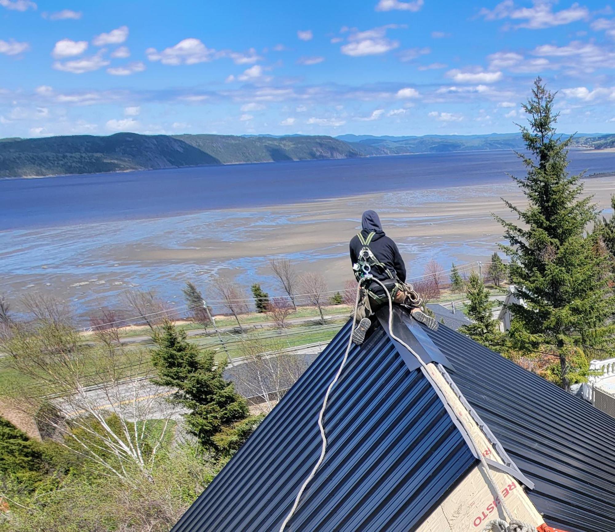 Magical Loft : Breathtaking View & Cozy Fireplace Saguenay Bagian luar foto